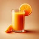 A picture of an orange juice